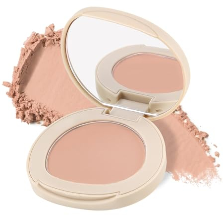 Boobeen Powder Blush Matte Single Color Blush, Pressed Blush Face Makeup Blusher High Pigment Blush for Colorful, Long-wear Glow, Natural Flush Tint for Cheeks
