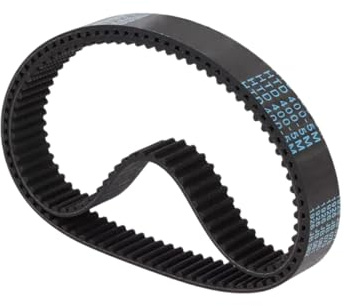 1 Stück HTD255-5M Zahnriemen aus Gummi für mechanische Übertragung, Teilungslänge 255mm, Riemenbreite 10-40mm