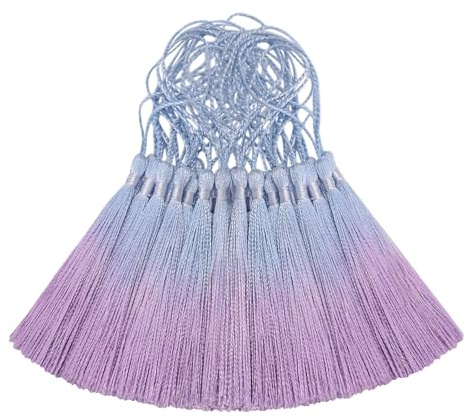 50 pezzi Mini Cintrino Pendente Fai da Te Piccolo Set di Charm per DIY Segnalibro Braccialetto Orecchini Gioielli per Donna Collana Gioielli per Borsa Carta Nastro Portachiavi Regalo Decorazione