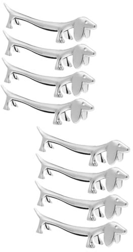 SHOWERORO 8pièces Support De Chien Repose-Couverts Élégant pour Table à Manger Accessoire De Cuisine Et Décoration De Table