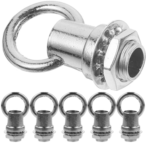 Artibetter Gancio Bullone Filettato M10 Per Lampade a Soffitto Anello Chiuso Per Sospensione Sicura Fissaggio Versatile Per Apparecchi Di Illuminazione Fai-Da-Te Supporto Resistente 110 Lb