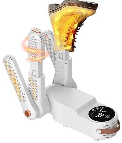 Boot Warmer & - Electric Boot Dryer with Foldable and Adjustable Drying for Boots, Boots & Gloves, Boot Dryer &