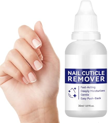 Removedor de cutículas– Crema hidratante para uñas de 30 ml, suavizante de cutículashidratante con reparación de piel muerta | Manos y pies para uñas secas y dañadas, cutículasquebradizas, padrastr