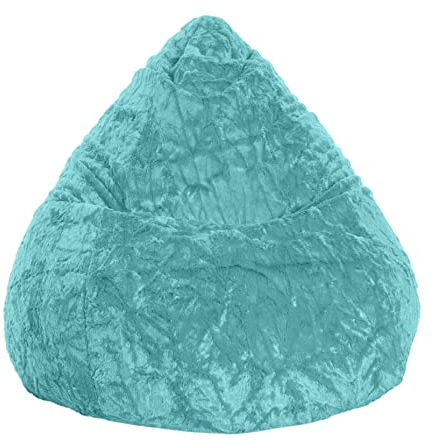 SITTING POINT only by MAGMA Sitzsack Fluffy XL ca. 220 Liter türkis