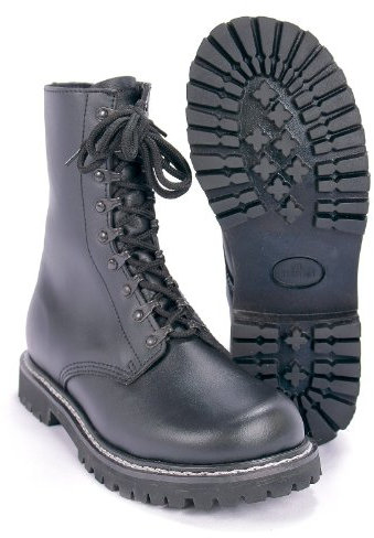 Mil-Tec U.Rv Reitstiefel Schwarz 46