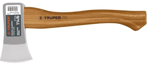 Truper hc-1 – 1/4 1 1/1,8 kilogram Camp ascia, 35,6 cm manico Hickory 1 1/1,8 kilogram (0.5 kg)
