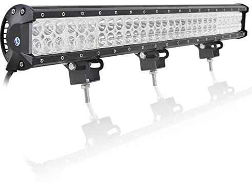 AUXTINGS 28 tum 180W LED arbetsljusstång Spot Flood Beam Vattentät utomhus Offroad LED Arbetsbelysning för Terrain Vehicles 4x4 Atvs Utvs