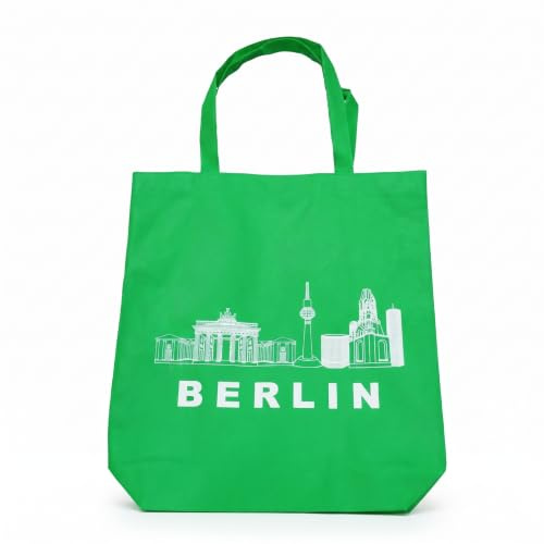 Starlet24 Berlin Jutebeutel Hipster Tasche Shopper Stofftasche Einkaufstasche Freizeittasche Beutel Souvenir Andenken Einkaufsbeutel #100927