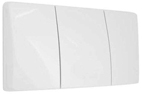 VALSIR Plaque de commande blanche Medusa blanche pour cassette