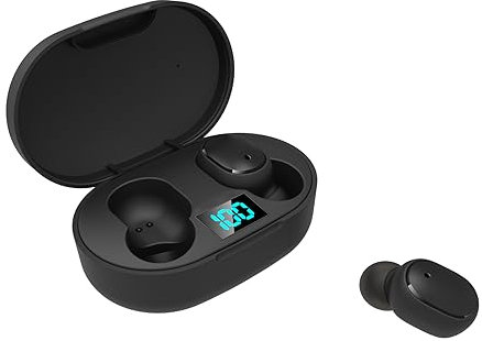 Écouteurs sans fil, écouteurs TWS Bluetooth 5.0, écouteurs intra-auriculaires, écran LED, distance du signal de 10 m, écouteurs sport rechargeables avec boîtier de charge, écouteurs à affichage numéri