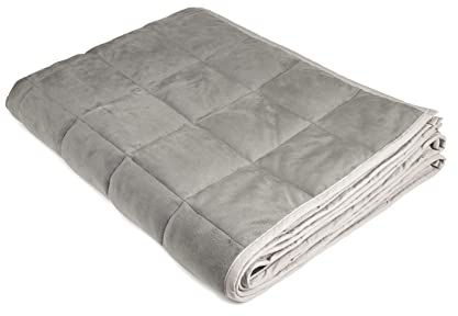 PIFCO® King Size Weighted Blanket - 9KG Heavy Blanket for Sleep and Stress Relief, Blanket - Deep Touch Pressure for Great Sleep Super Soft - 152cm x 203cm