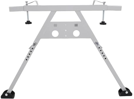 Leiter-Stabilisator, Breite Höhe einstellbar Flügelspreizung Wandhalterung Leiter Standoff Stabilisator für verlängerte Stahldachleitern mit Gummifüßen für Dachleitern Dachrinne