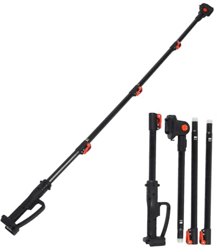 Culnflun Teleskop Astschere, Teleskop-Schneidgiraffe für Äste Zweige, Kabellose Gartenschere Kettensäge Baumschere Ausziehbar Aluminium-Verlängerungsstange Teleskopstange für BL1820 BL1830 BL1840