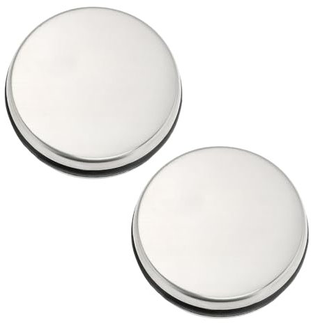 SG Store 2 Pezzi Tappo Di Scarico Per Vasca Da Bagno 35mm Tappo Pop-up In Acciaio Inox Per Lavandino Rubinetto A Pulsante Pop-Clac-Clac Tappo Adatto Per Cucina Bagno Lavello