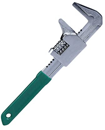 Uonlytech 11-inch Water Pump Pliers and Right Angle Tube Plumbing Wrench Professional F-Type Spanner for Automotive and Plumbing Repairs