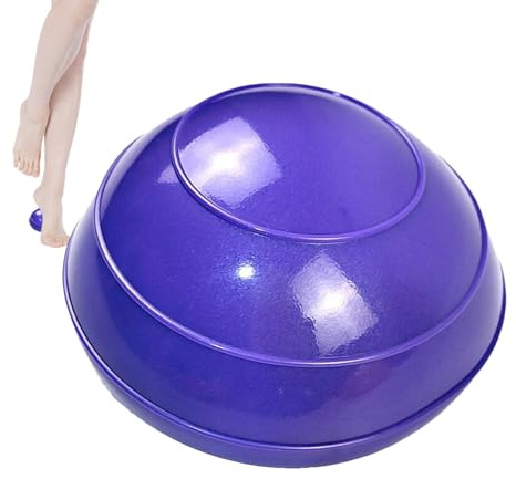 Balance Ball Trainer – Halbball-Trainingsball Unisex – tragbarer Trainer für Flexibilität und Stärkung der, halber Gymnastikball Balance Ball Pod für Yoga, C-Training