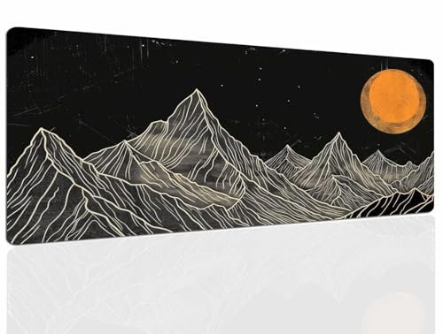 Tapis de Souris Sunset, Tapis Souris XXL, 1600x800x4mm Tapis de Bureau Gaming AntidéRapant, Tapis Bureau étanche, sous-Main pour Clavier et Souris, Mouse Pad Mat, pour Gamer, Ordinateur, Pc 1183