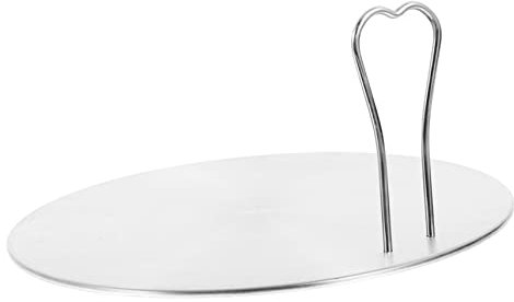 NAMOARLY Diffusore di Calore per Piano Induzione Adattatore Acciaio Inossidabile per Cucine Elettriche Gas e Induzione Facile da Pulire e Sicuro da Usare con Maniglia Compatibile con