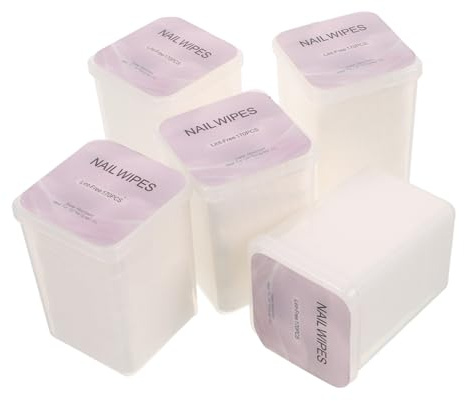 BIUDECO Nagelreiniger Pads Aus Baumwolle Für Nagelkunst Fusselfreie Blätter Zum Entfernen Von Gel-nagellack Boxen Mit Reinigungspads Für Schnelles Nagellackentfernen