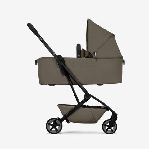 Joolz Aer2 Liegewanne - Leichte, Faltbare Babywanne mit Sicherheitsbügel | erweiterbarem Mesh-Sonnendach, ergonomisch & kompakt, kompatibel mit Aer2 Kinderwagen - Hazel Brown