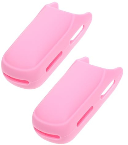 Healeved 2 Pièces Manchon en Silicone Isolant Thermique pour Fer à Friser et Lisseur à Cheveux, Texture Antidérapante Compacte, Protection la Chaleur pour Coiffure Sécurisée des Femmes