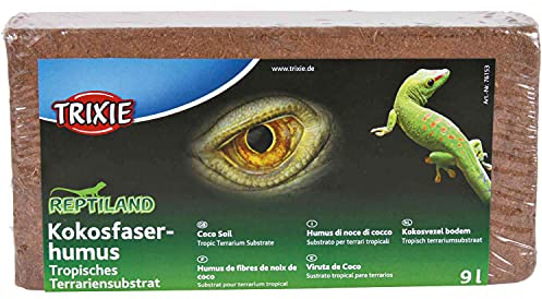 Trixie 76153 Kokosfaserhumus, Substrat, gepresst, ergibt 9 l (1er Pack)