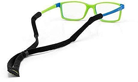 Croakies Micro Suiters Brillenhalter, schwarz, 22,9 x 0,3 cm