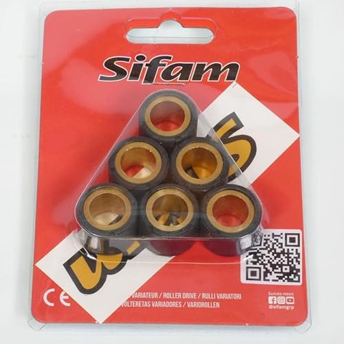 Galet rouleau de variateur Sifam pour Scooter Sym 200 Joyride Evo I 2009 à 2014 20x15 12.5Grs Neuf