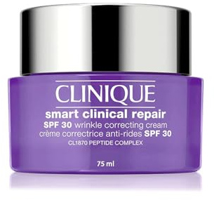 Smart Clinical Repair™ SPF 30 Wrinkle Correcting Cream | Mit Peptiden, Hyaluronsäure + Provitamin D | Schützt + regeneriert das Hautbild, 75 ml