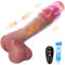 Sex Toys Thrusting Dildo Vibrator -8.5in Realistic Dildos Vibrating Butt Plug with 7 Thrusting & 10 Vibrating & Heating Modes, Male Sex Toy with Strong Suction Anal Dildo Vibrators Sex Toy for Couples
