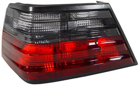Feux arrière de Voiture Feu de signalisation pour Voiture, Feux pour arrière Gauche/Droite, feu de Stop à fumée Euro, pour Mercedes pour Benz W124 pour Classe E 1986 – 1995(Left)