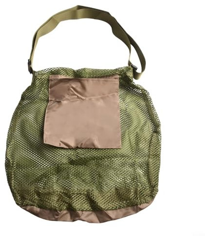 Sac de ramassage de champignons pratique avec options de transport réglables (vert)