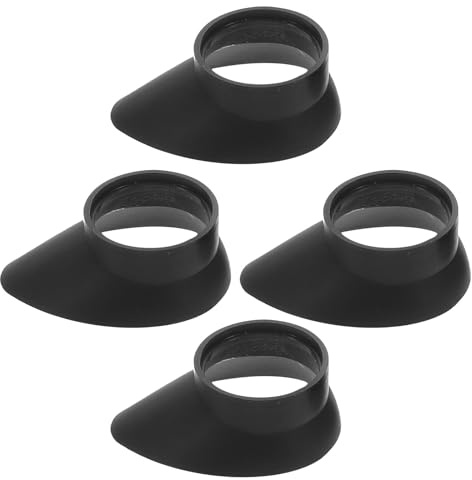 GARIOUANS Lot De 4 Accessoires pour Lunettes D'Observation des Oiseaux Protection D'Objectif pour Jumelles Protection Oculaire en Caoutchouc Cache-Œil en Caoutchouc pour