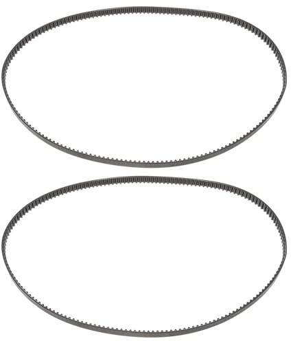 Artibetter 2 Correas Dentadas de Transmisión para Panificadora Repuesto Resistente Alta Temperatura 175 Dientes bajo Ruido Piezas para Electrodomésticos de Cocina Compatibilidad