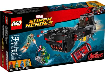 LEGO MARVEL Super Heroes 76048 Iron Skull Sub Attack