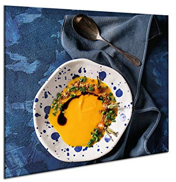 SemUp - Panneau de protection en céramique pour plaque à induction électrique - 60 x 52 cm - Grande planche à découper - Verre trempé