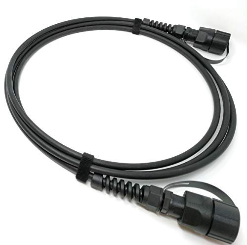 Ultra Spec Cables Cavo a fibre ottiche all'aperto monomodale LSZH del centro LC-UPC/LC-UPC sigillato circolare di FTTA 2 - 1 metro