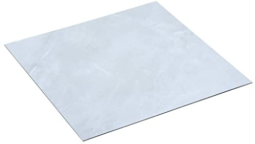 vidaXL 20x PVC Fliese Selbstklebend Bodenbelag Vinylboden Laminat Dielen Planken Vinyl-Fliesen Laminatboden Fußboden Wohnzimmer 1,86m² Weißer Marmor