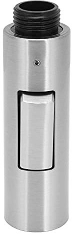 Grifo de Cocina G1/2 Recambio Cabezal Ducha Rociador Extraíble 2 Funciones Fregadero Boquilla Repuesto Accesorio Grifo Níquel Cepillado Plástico