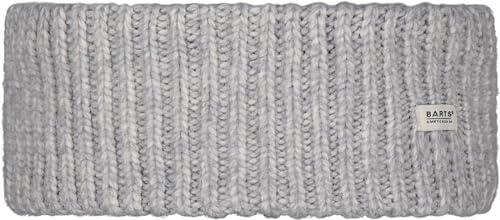 Barts W Zias Headband Grau - Warmes bequemes Damen Stirnband, Größe One Size - Farbe Heather Grey