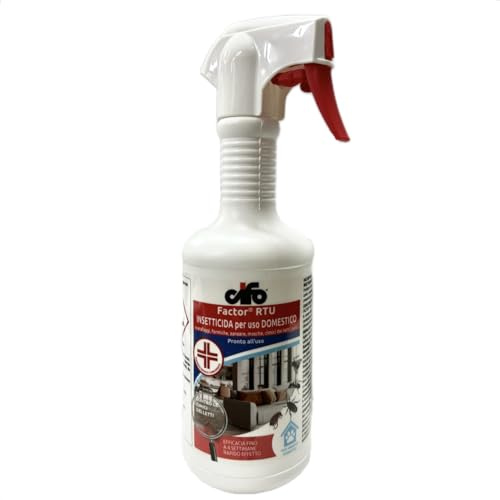 Cifo Factor RTU Insetticida per Uso Domestico 500 ml Scarafaggi Formiche Zanzare