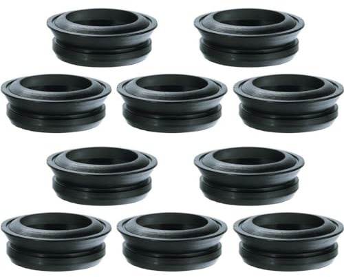 FiTspi 10Pcs Rubber Seal for Geka Quick Connector Adapter Gasket Ring Coupling Gasket