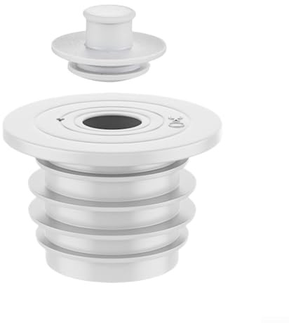 Haushaltsabflussrohr-Dichtungsring, zuverlässige Silikonlösung für Waschmaschinen und Spülen (45–50 mm)