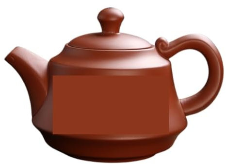 Théière Anglaise Théière originale, service à thé minéral en argile violette, Pot en argile violette purement fait à la main, théière de ménage personnalisée Theiere Japonaise