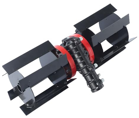 Eggen Disc-High-Performance Tiller Weeder, Erosion-Resistent Wheel, Avlåsningar | Exakt markbearbetning för trädgård, gård, fruktträdgård, fält, jordbruk, ogräshantering, fröbäddar, fältvård