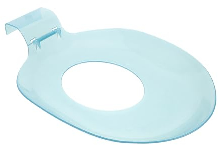 FIXOSHEE Portable Sitz Bath Toilet Seat Cover for Women and Elderly Comfortable Hemorrhoids Relief Cushion Postpartum Basin Lid Lightweight Travel Friendly Potty Training Accessory