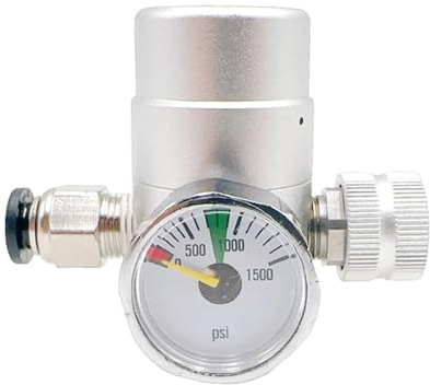 Adattatore regolatore di pressione panna montata con tubo flessibile pressione regolabile industriale con manometro 1500psi Dispenser panna montata in acciaio inossidabile