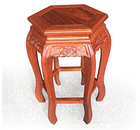 Vase en Bois pour Aquarium, présentoir pour Plantes en Bois, Support pour Pots de Fleurs, étagère pour jardinière d'intérieur, étagère pour Balcon, Salon, Base de présentoir (Taille : S) ()