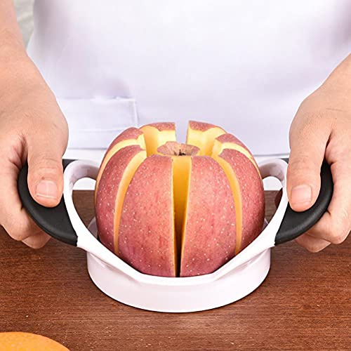 Tnfeeon Divisore per Affettare la Frutta, Affettare in Modo Efficiente il Nocciolo di Mango, Pomodoro e Patate con Struttura in Acciaio Inossidabile PP 4x7 Pollici 5,1 Once per la Preparazione della