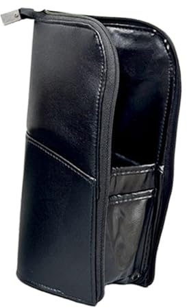 Support pour pinceaux de maquillage, sac de rangement à fermeture éclair, portable, ne tient pas debout, trousse de toilette, trousse de papeterie de voyage, pu